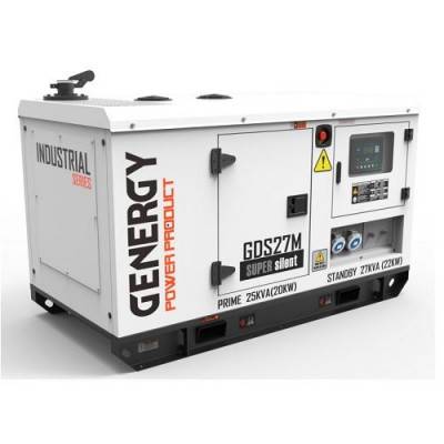 Будкрам купить Генератор дизельный GENERGY GDS27M 22 кВт