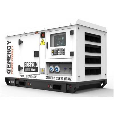 Будкрам купить Генератор дизельный GENERGY GDS20M 16 кВт