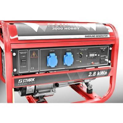 Будкрам купити Генератор бензиновий Stark HOBBY 3000, 6,5 кВт Генератор бензиновий Stark HOBBY 3000, 6,5 кВт 5