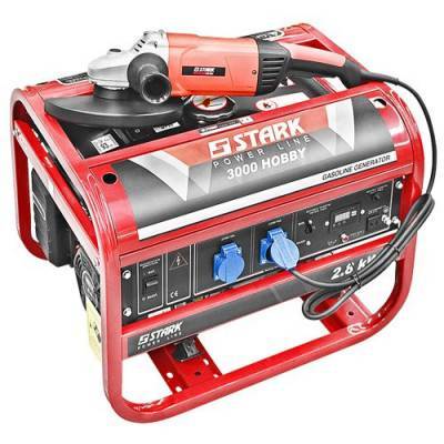 Будкрам купити Генератор бензиновий Stark HOBBY 3000, 6,5 кВт Генератор бензиновий Stark HOBBY 3000, 6,5 кВт 6