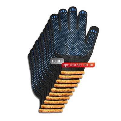Будкрам купить Набор перчаток Stark Black 5 нитей 10 шт.