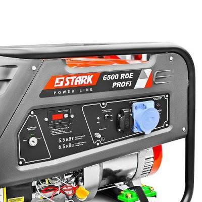 Будкрам купить Генератор бензиновый Stark 6500 RDE Profi, 5,5 кВт Генератор бензиновый Stark 6500 RDE Profi, 5,5 кВт 4