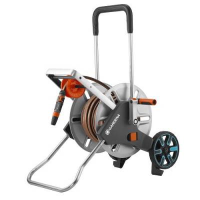 Будкрам купити Візок для шлангу GARDENA AquaRoll M EasyMetal