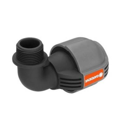 Будкрам купити З'єднувач L-подібний Gardena 25мм х 3/4 - зовнішнє різьблення