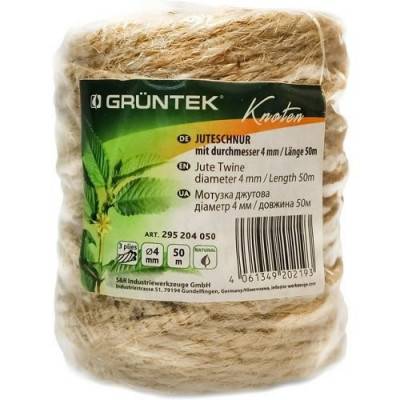 Будкрам купити Шпагат джутовий GRUNTEK 4 мм х 50 м Шпагат джутовий GRUNTEK 4 мм х 50 м 1_small