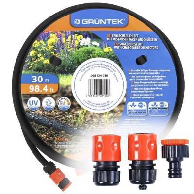 Будкрам купить Шланг капиллярный GRUNTEK 296224030 1/2" 30 м в комплекте с коннекторами Шланг капиллярный GRUNTEK 296224030 1/2" 30 м в комплекте с коннекторами 1_small