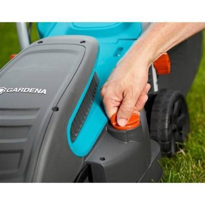 Будкрам купить Газонокосилка электрическая Gardena PowerMax 1200/32 Газонокосилка электрическая Gardena PowerMax 1200/32 3