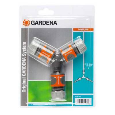 Будкрам купити Набір конекторів із трійником Gardena 18287-20