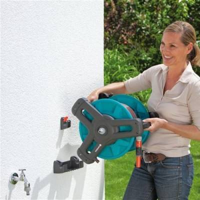 Будкрам купити Котушка для шланга настінна Gardena 50 + набір фітингів Котушка для шланга настінна Gardena 50 + набір фітингів 4