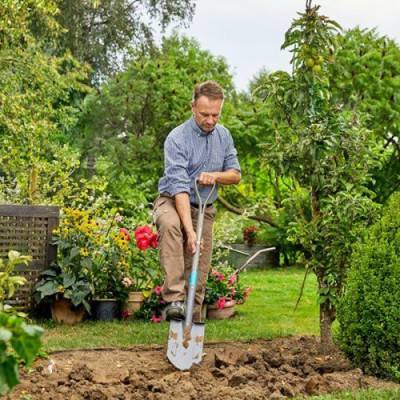 Будкрам купить Лопата садовая заостренная Gardena NatureLine 117 см с ручкой Лопата садовая заостренная Gardena NatureLine 117 см с ручкой 3