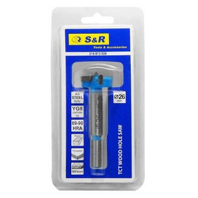 Будкрам купити Свердло Форстнера S&R 26 мм Свердло Форстнера S&R 26 мм 2
