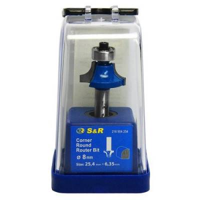 Будкрам купити Фреза кромкова S&R 25,4х6,35 мм калювальна Фреза кромкова S&R 25,4х6,35 мм калювальна 2