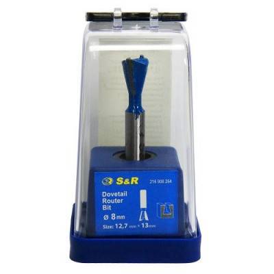 Будкрам купити Фреза пазова S&R 12,7х13 мм "ластівчин хвіст" Фреза пазова S&R 12,7х13 мм "ластівчин хвіст" 2