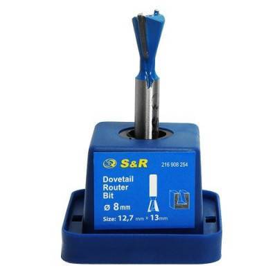 Будкрам купити Фреза пазова S&R 12,7х13 мм "ластівчин хвіст" Фреза пазова S&R 12,7х13 мм "ластівчин хвіст" 3