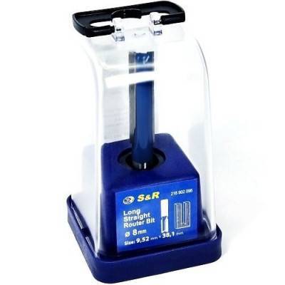 Будкрам купити Фреза подовжена пазова S&R 9,52х38 мм Фреза подовжена пазова S&R 9,52х38 мм 2