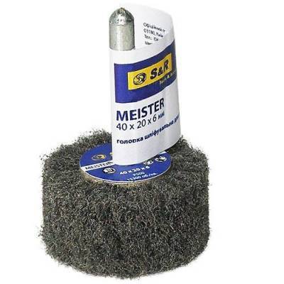 Будкрам купить Шлифовальная головка из нетканого материала S&R 40х20х6 500з