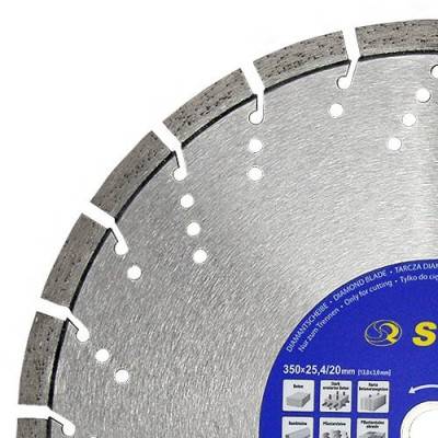 Будкрам купити Диск сегментний відрізний S&R по бетону Supreme 350 Диск сегментний відрізний S&R по бетону Supreme 350 2