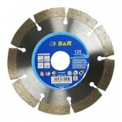 Будкрам купить Диск алмазный сегментный S&R Meister 125x22,2