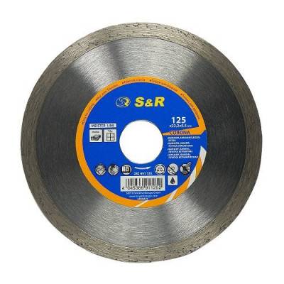 Будкрам купить Диск отрезной алмазный S&R Meister CORONA по керамограниту 125 мм