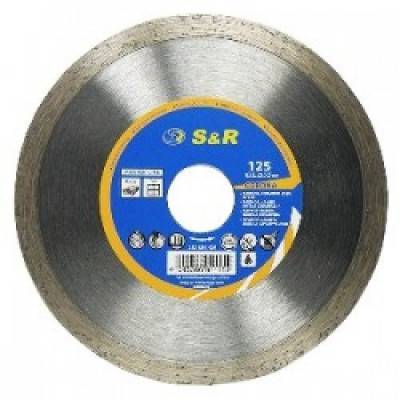 Будкрам купить Диск отрезной алмазный S&R Meister по керамике 125 мм.