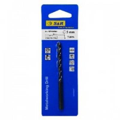Будкрам купить Сверло по металлу S&R RM 1 шт. в блистере 5,0х52x86 мм