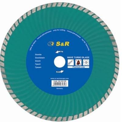 Будкрам купить Диск отрезной S&R Turbo по граниту Premium 125