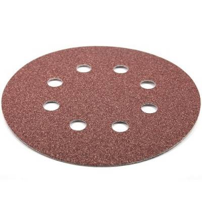 Будкрам купити Набір шліфувальних кіл S&R D125 P120 - 8 отворів, 5 шт. Набір шліфувальних кіл S&R D125 P120 - 8 отворів, 5 шт. 2