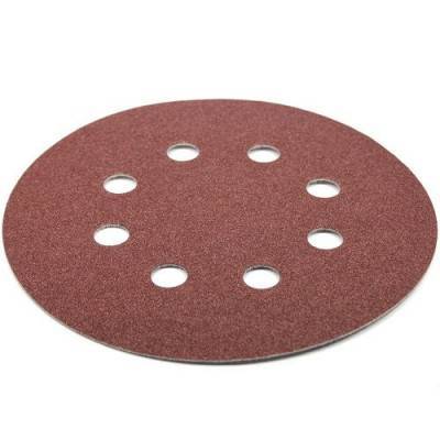 Будкрам купить Набор шлифовальных кругов S&R D125 P180 - 8 отверстий, 5 шт. Набор шлифовальных кругов S&R D125 P180 - 8 отверстий, 5 шт. 4