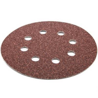 Будкрам купить Набор шлифовальных кругов S&R D125 P60 - 8 отверстий, 5 шт. Набор шлифовальных кругов S&R D125 P60 - 8 отверстий, 5 шт. 5