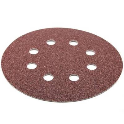 Будкрам купити Набір шліфувальних кіл S&R D125 P80 - 8 отворів, 5 шт. Набір шліфувальних кіл S&R D125 P80 - 8 отворів, 5 шт. 3