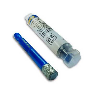 Будкрам купити Свердло з алмазною головкою S&R 8 мм Свердло з алмазною головкою S&R 8 мм 3