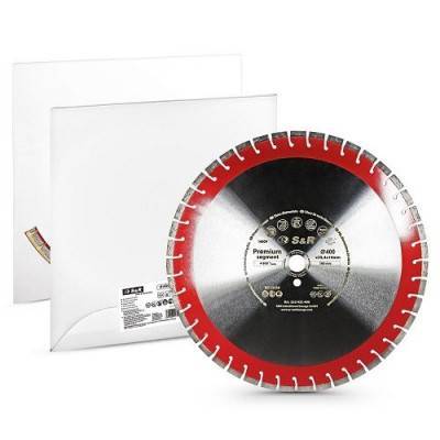 Будкрам купить Диск алмазный сегментный S&R Premium Segment 400х25,4 мм Диск алмазный сегментный S&R Premium Segment 400х25,4 мм 2