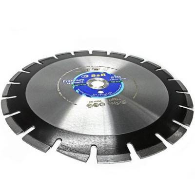 Будкрам купити Диск алмазний сегментний S&R Premium Segment 350х25, 4 мм (асфальт) Диск алмазний сегментний S&R Premium Segment 350х25, 4 мм (асфальт) 2