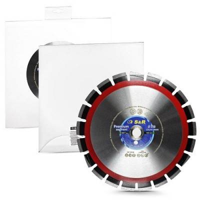 Будкрам купить Диск алмазный сегментный S&R Premium Segment 350х25,4 мм (асфальт/бетон) Диск алмазный сегментный S&R Premium Segment 350х25,4 мм (асфальт/бетон) 2