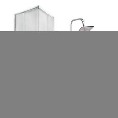 Будкрам купити Готове рішення Qtap 7: Душ. кабіна квадрат., 90x90 + Піддон + Душ. Панель + Змішувач для душу