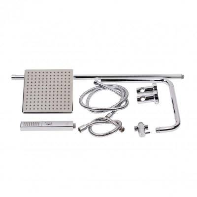 Будкрам купить Готовое решение Qtap 7: Душ. кабина квадрат., 90x90 + Поддон + Душ. Панель + Смеситель для душа Готовое решение Qtap 7: Душ. кабина квадрат., 90x90 + Поддон + Душ. Панель + Смеситель для душа 9