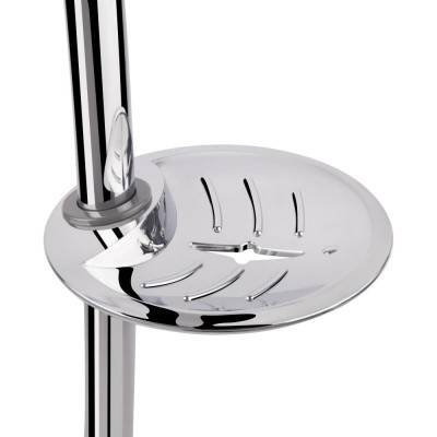 Будкрам купить Готовое решение Qtap 9: Душ. кабина полукруг., 90x90 + Поддон + Смеситель для душа + Стойка + Шланг + Лейка Готовое решение Qtap 9: Душ. кабина полукруг., 90x90 + Поддон + Смеситель для душа + Стойка + Шланг + Лейка 8