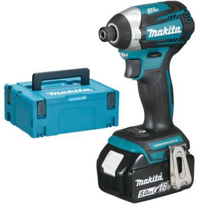 Будкрам купити Акумуляторний ударний шуруповерт Makita DTD170RTJ, 2 акб BL1850B, з/п DC18RC, кейс MacPac