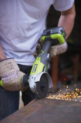 Будкрам купить Аккумуляторная шлифмашина угловая Ryobi ONE+ R18AG-0 (без АКБ и ЗУ) Аккумуляторная шлифмашина угловая Ryobi ONE+ R18AG-0 (без АКБ и ЗУ) 4