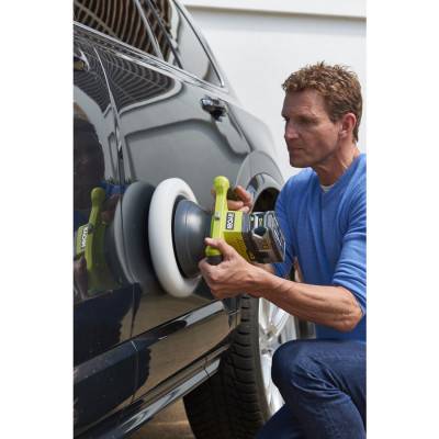 Будкрам купить Полировальная машина Ryobi ONE+ R18B-0 аккумуляторная, 254 мм, 18В,  solo (без АКБ и ЗУ) Полировальная машина Ryobi ONE+ R18B-0 аккумуляторная, 254 мм, 18В,  solo (без АКБ и ЗУ) 4
