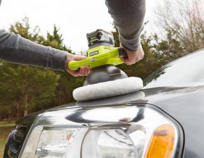 Будкрам купить Полировальная машина Ryobi ONE+ R18B-0 аккумуляторная, 254 мм, 18В,  solo (без АКБ и ЗУ) Полировальная машина Ryobi ONE+ R18B-0 аккумуляторная, 254 мм, 18В,  solo (без АКБ и ЗУ) 2