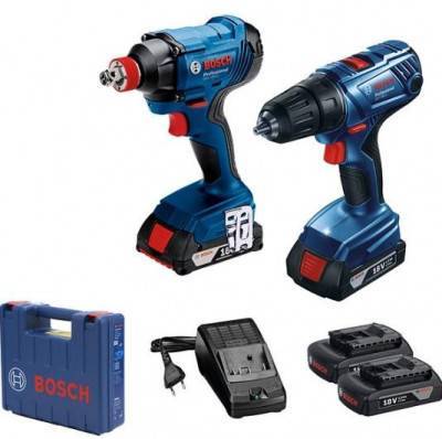 Будкрам купити Набір акумуляторних інструментів Bosch GDX180-LI+GSR 180-LI Набір акумуляторних інструментів Bosch GDX180-LI+GSR 180-LI 1_small
