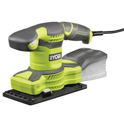 Будкрам купити Шліфмашина вібраційна Ryobi RSS280-SA30 280Вт 1/3', 30 шліф. листів
