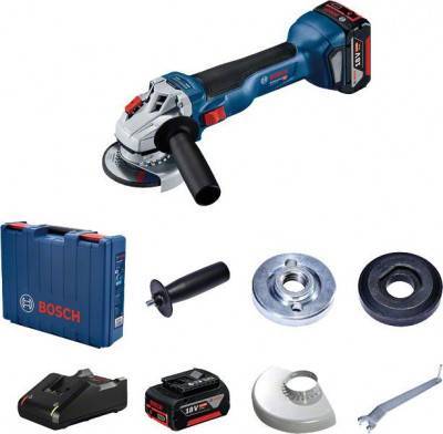 Будкрам купити Bosch Professional GWX 18V-10 акумуляторна, 2x5.0 Аг, L-BOXX 136