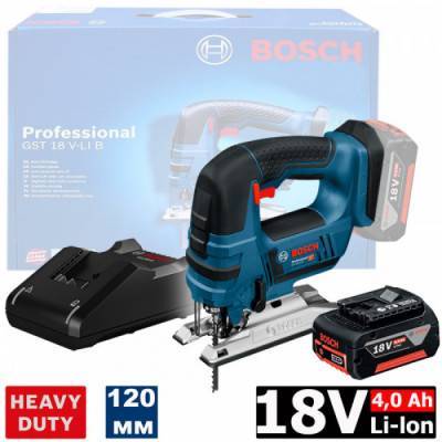Будкрам купить Лобзик аккумуляторный Bosch Professional GST 18 V-LI B, с акб Лобзик аккумуляторный Bosch Professional GST 18 V-LI B, с акб 11