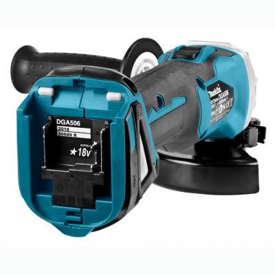 Будкрам купити Makita Шліфмашина кутова Makita DGA 506 Z акумуляторна, 125мм, 18 В, LXT, 2.6 кг SOLO Makita Шліфмашина кутова Makita DGA 506 Z акумуляторна, 125мм, 18 В, LXT, 2.6 кг SOLO 4