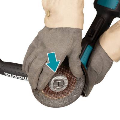 Будкрам купити Makita Шліфмашина кутова DGA519Z акумуляторна, 18В, Li-ion, 125мм, 3000-8500 об/[d, 2.6-3.1 кг, SOLO Makita Шліфмашина кутова DGA519Z акумуляторна, 18В, Li-ion, 125мм, 3000-8500 об/[d, 2.6-3.1 кг, SOLO 4