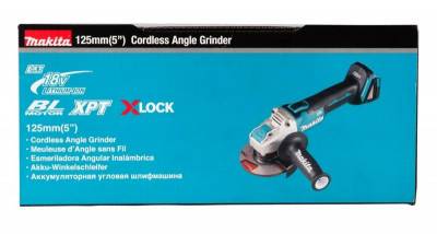 Будкрам купити Makita Шліфмашина кутова DGA521ZX1 аккумуляторная, 125мм, 18В X-LOCK, 2.3-2.7 кг, SOLO Makita Шліфмашина кутова DGA521ZX1 аккумуляторная, 125мм, 18В X-LOCK, 2.3-2.7 кг, SOLO 8