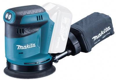 Будкрам купить Makita Шлифмашина эксцентриковая аккумуляторная DBO180Z, 18В LXT, 125мм, 7000/9500/11000 об/мин, 1.7 кг, SOLO