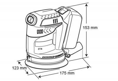 Будкрам купить Makita Шлифмашина эксцентриковая аккумуляторная DBO180Z, 18В LXT, 125мм, 7000/9500/11000 об/мин, 1.7 кг, SOLO Makita Шлифмашина эксцентриковая аккумуляторная DBO180Z, 18В LXT, 125мм, 7000/9500/11000 об/мин, 1.7 кг, SOLO 6